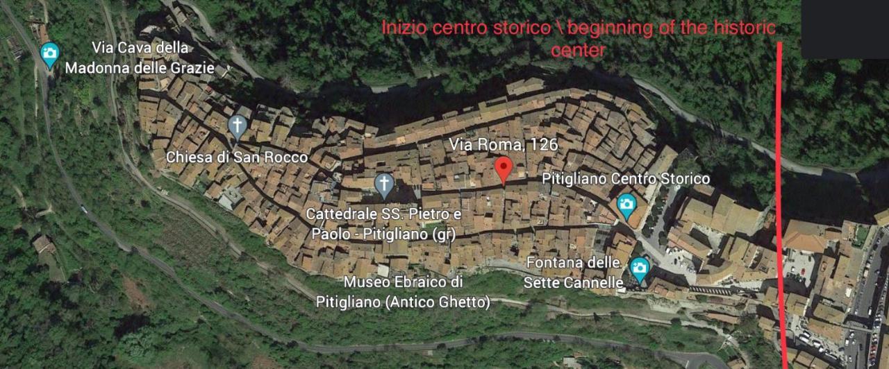 Casa Nel Corso Apartment Pitigliano Bagian luar foto